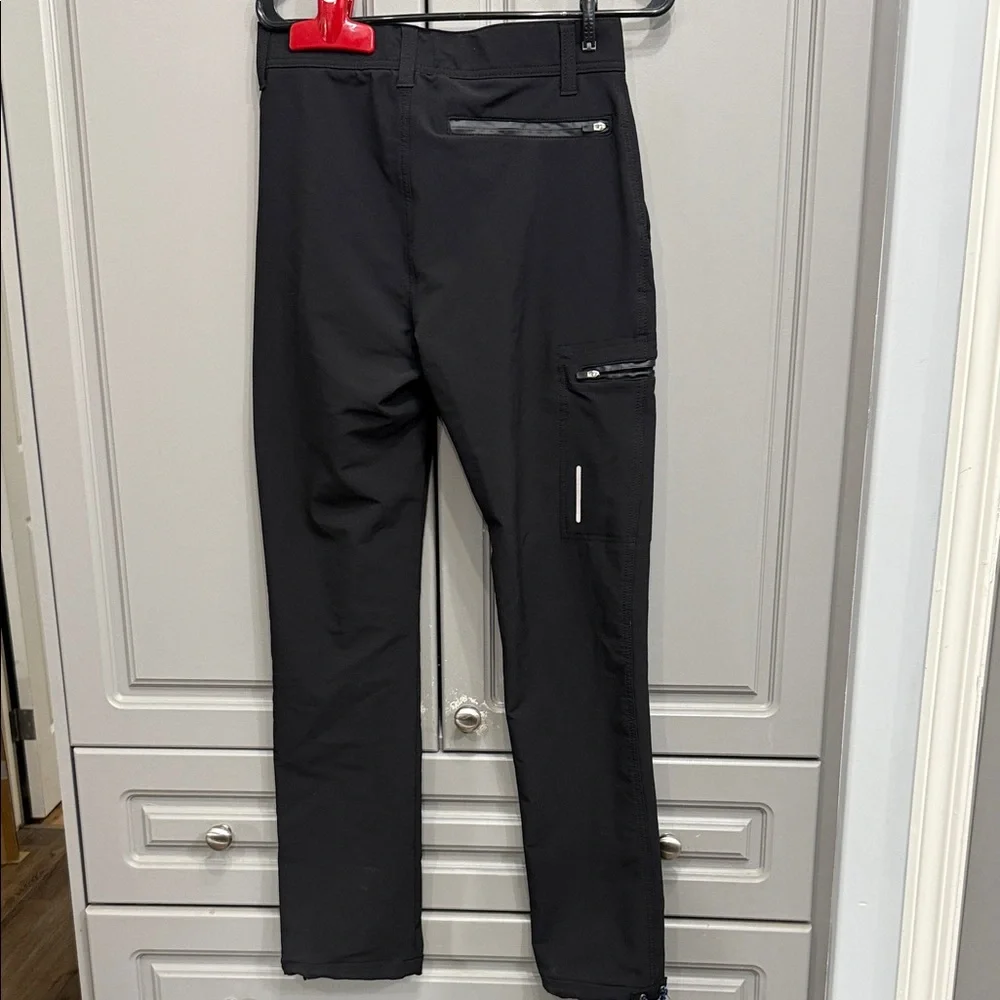 Athletic Works Black Straight Leg Pants - Picture 2 of 5